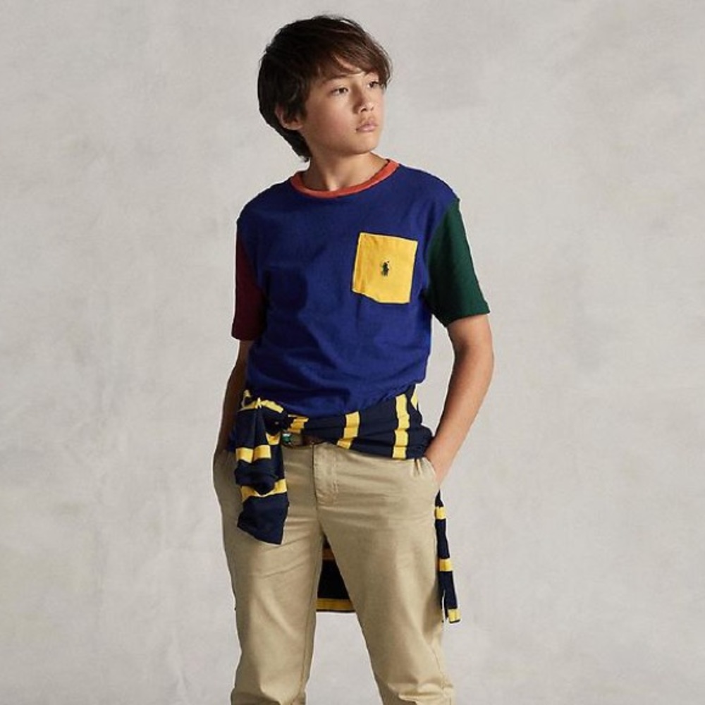 RALPH LAUREN Colorblock Tee
